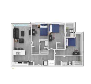 Fully Furnished - private room!