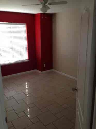 tile floors, vaulted ceilings