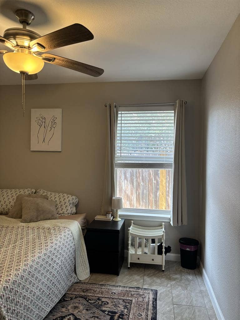 bedroom home with yard