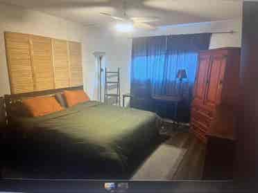 Spacious bedroom available!