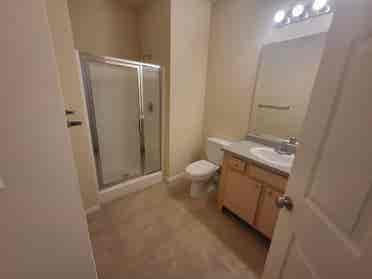 Room with a private bathroom