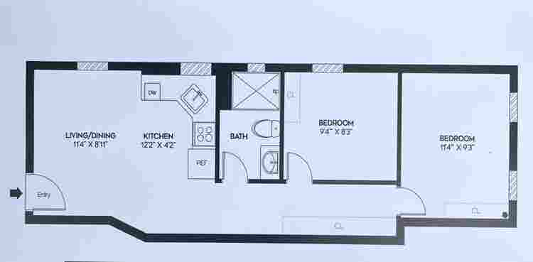 Furnished private bedroom in UWS