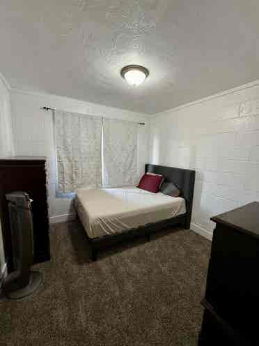 1 room furnished and other 
1 not.