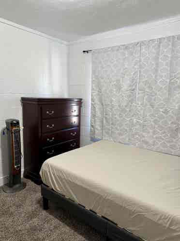1 room furnished and other 
1 not.