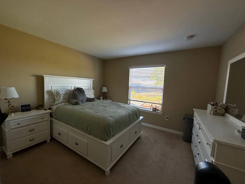 Room in peaceful home