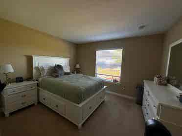 Room in peaceful home