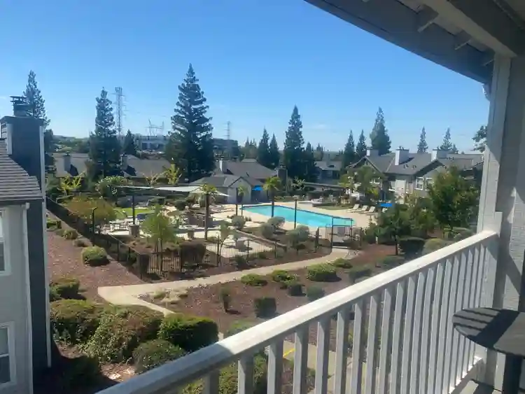 Room in peaceful home