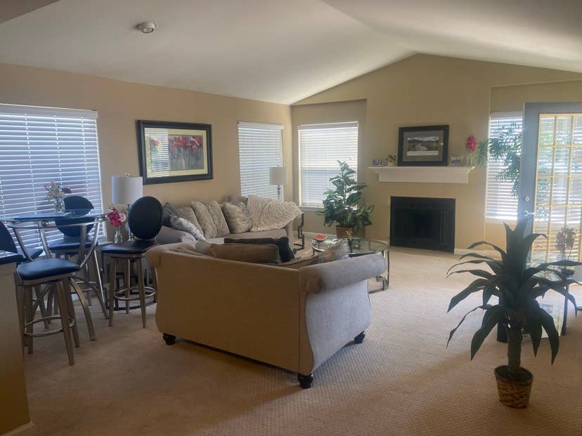 Room in peaceful home