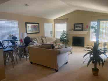 Room in peaceful home