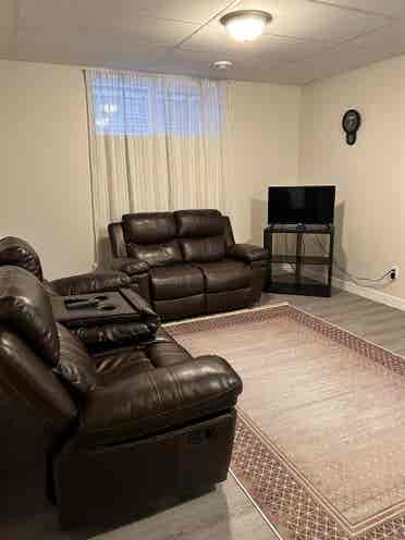 1 Bedroom private basement