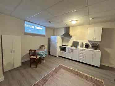 1 Bedroom private basement