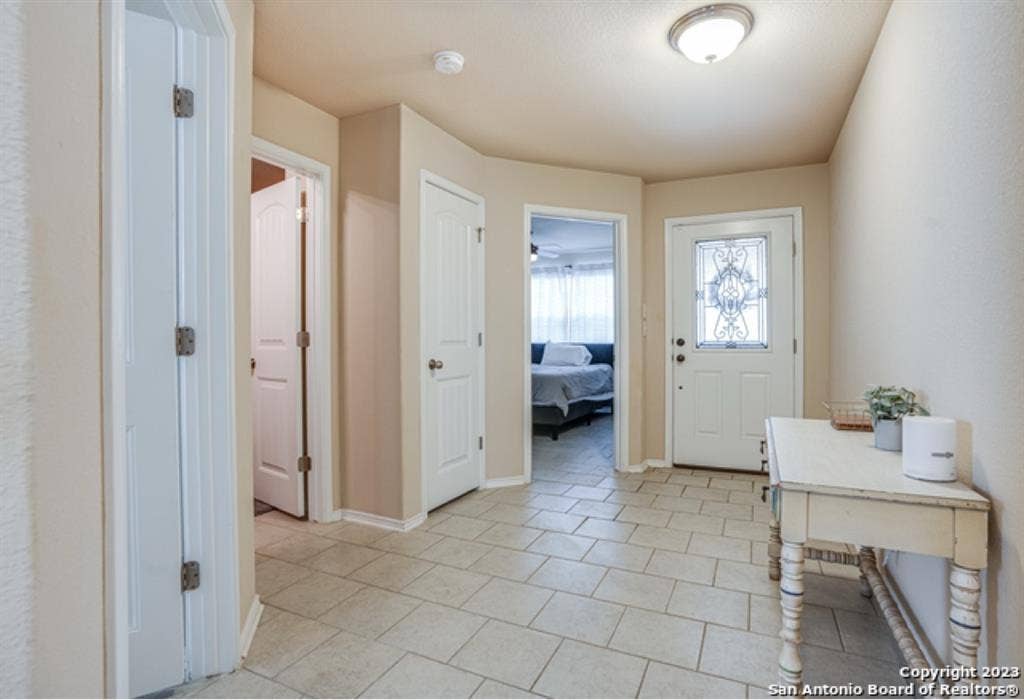 Primary bedroom! Private bathroom