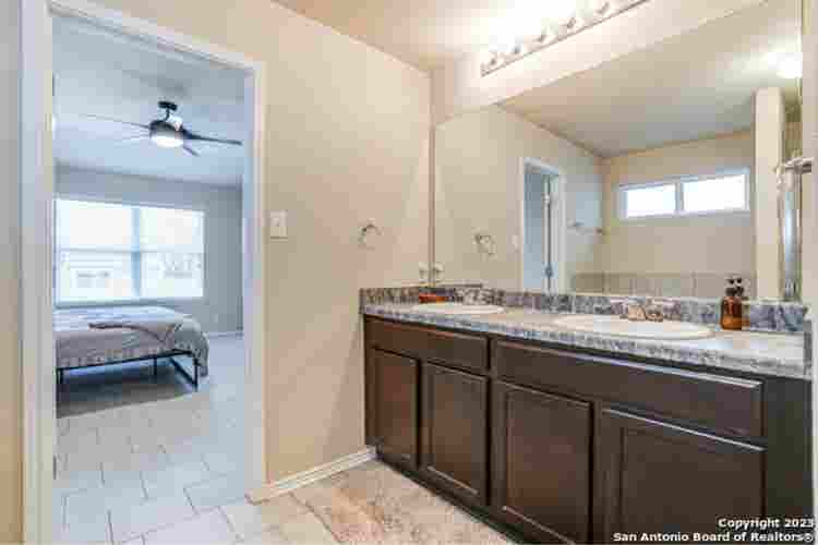 Primary bedroom! Private bathroom