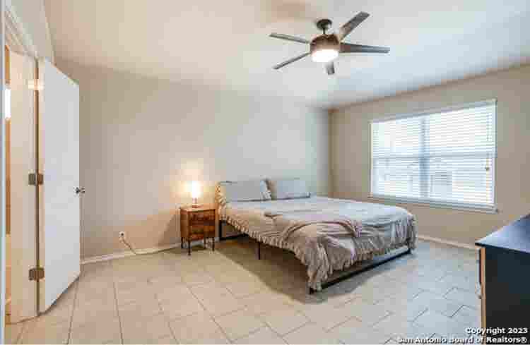 Primary bedroom! Private bathroom