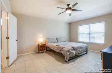 Primary bedroom! Private bathroom
