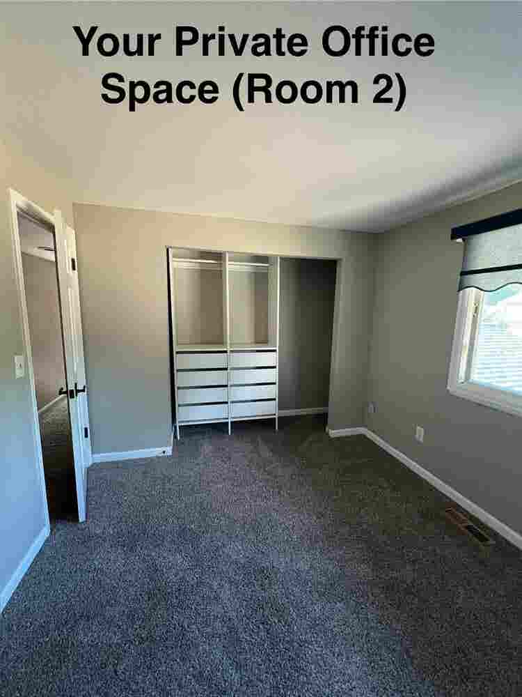 Master Bed/Bath + Office Available!