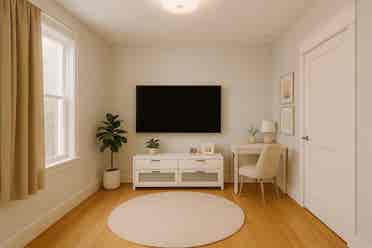 2BR with backyard, balcony+ storage