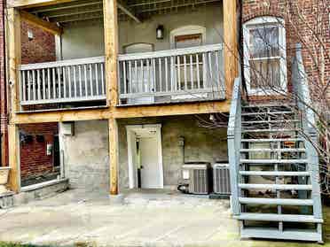 2BR with backyard, balcony+ storage