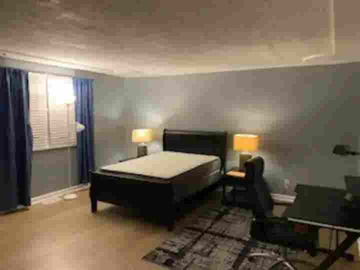 Furnished big bedroom private bath