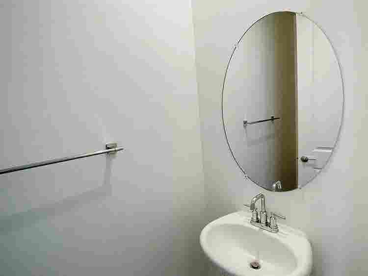 New room with attached 
bathroom
