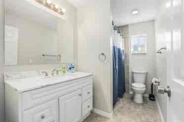 Furnished, large private rooms