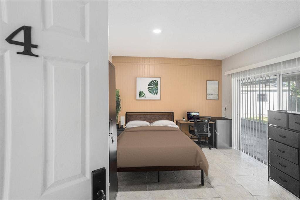 Furnished, large private rooms