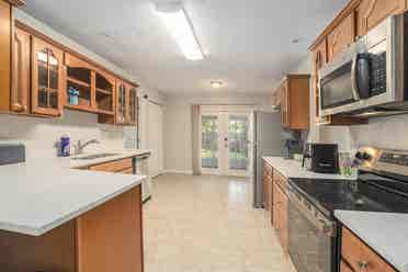 Furnished, large private rooms