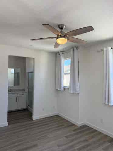 Master bedroom with private bath