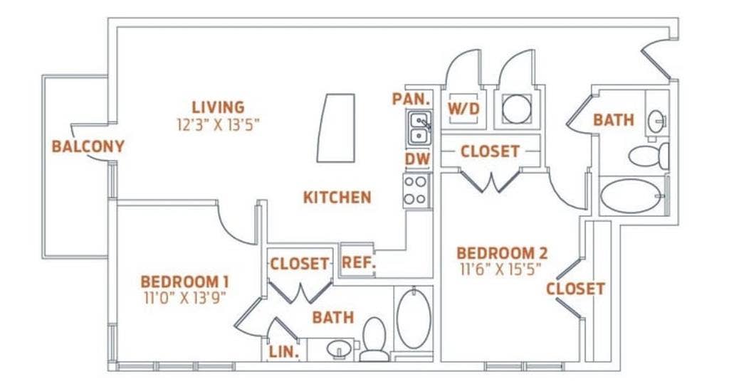 Luxury 2BR Lease Takeover