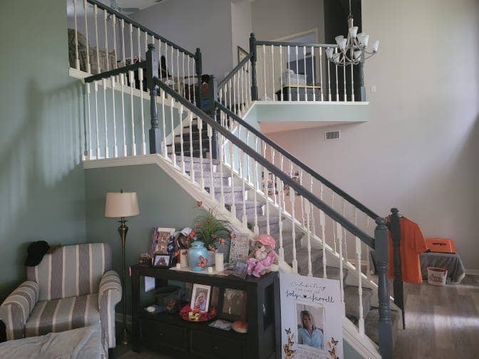 Private room and bathroom, upstairs