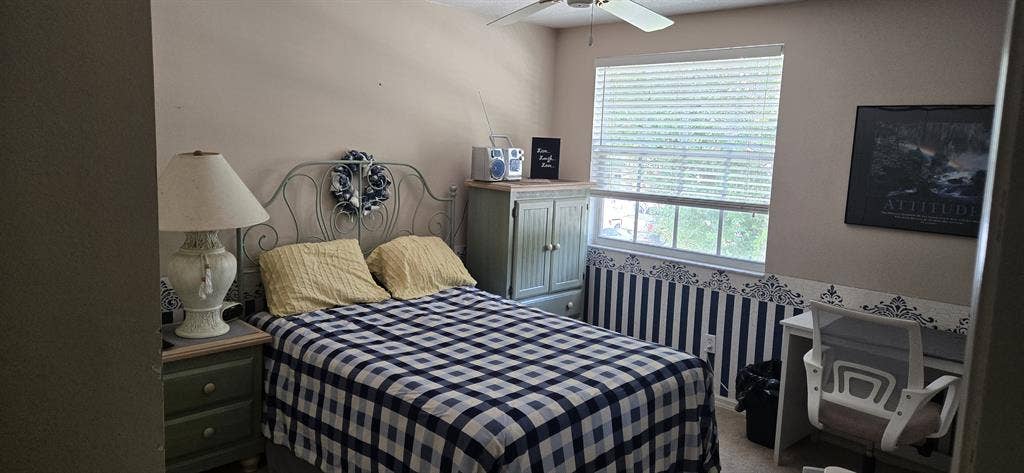 Private room and bathroom, upstairs