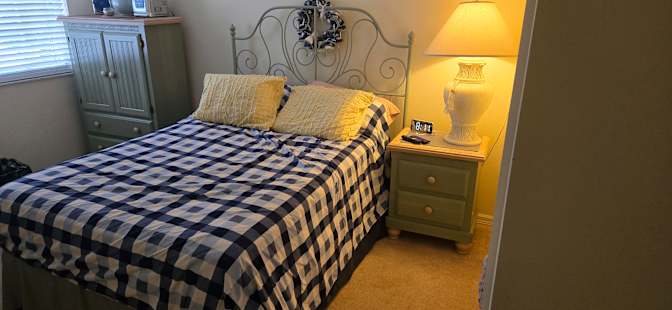 Private room and bathroom, upstairs