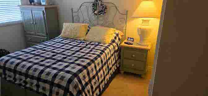 Private room and bathroom, upstairs