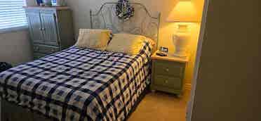 Private room and bathroom, upstairs