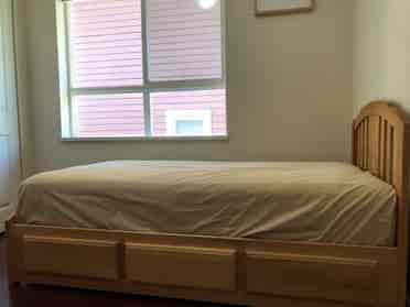 A furnished room with private bath