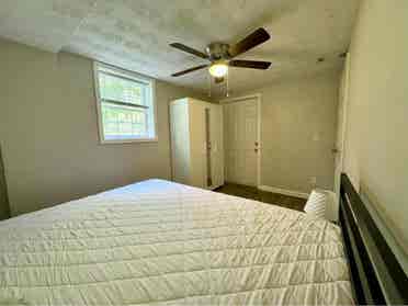 Room with private entrance