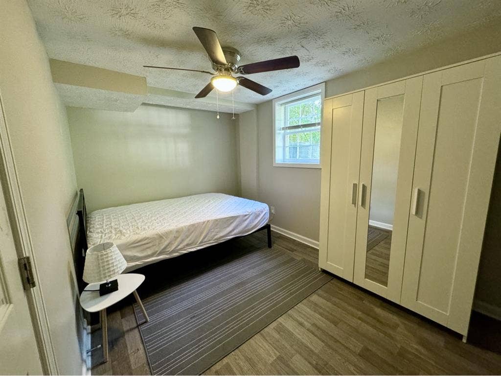 Room with private entrance