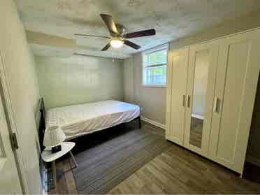 Room with private entrance