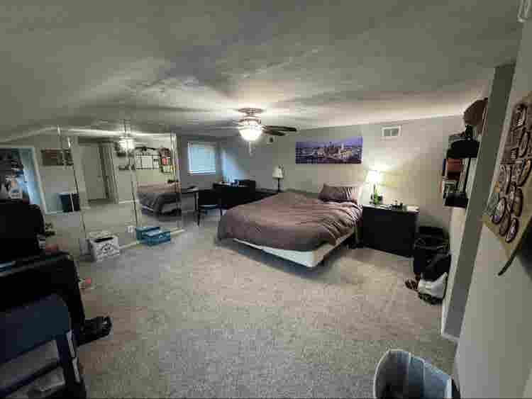 Massive master bedroom suite