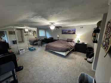 Massive master bedroom suite