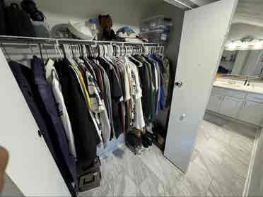 Massive master bedroom suite