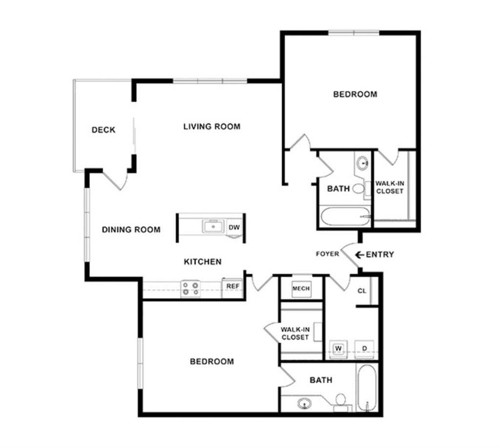 Private room and bathroom