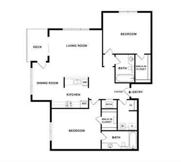 Private room and bathroom