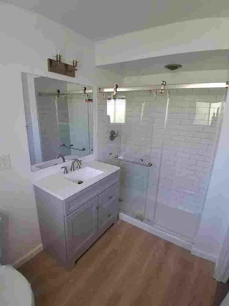 This freshly remodeled home ready