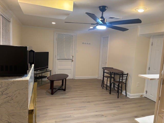Fully furnished basement available