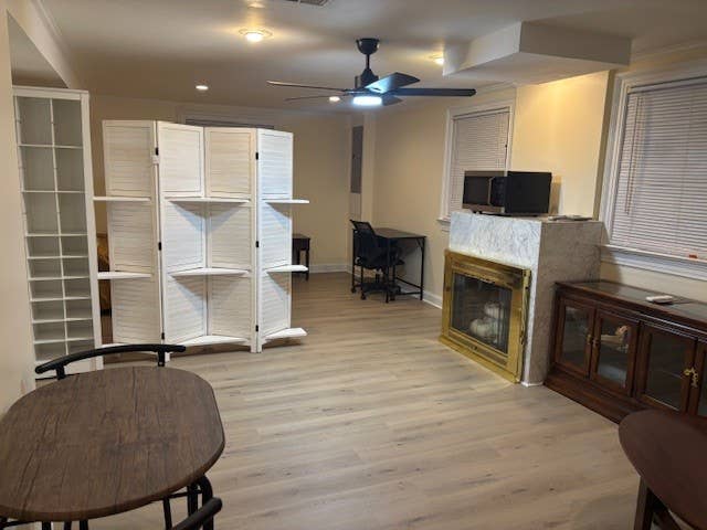 Fully furnished basement available