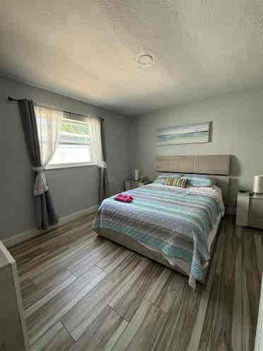 Safe space. Clean and quiet home.