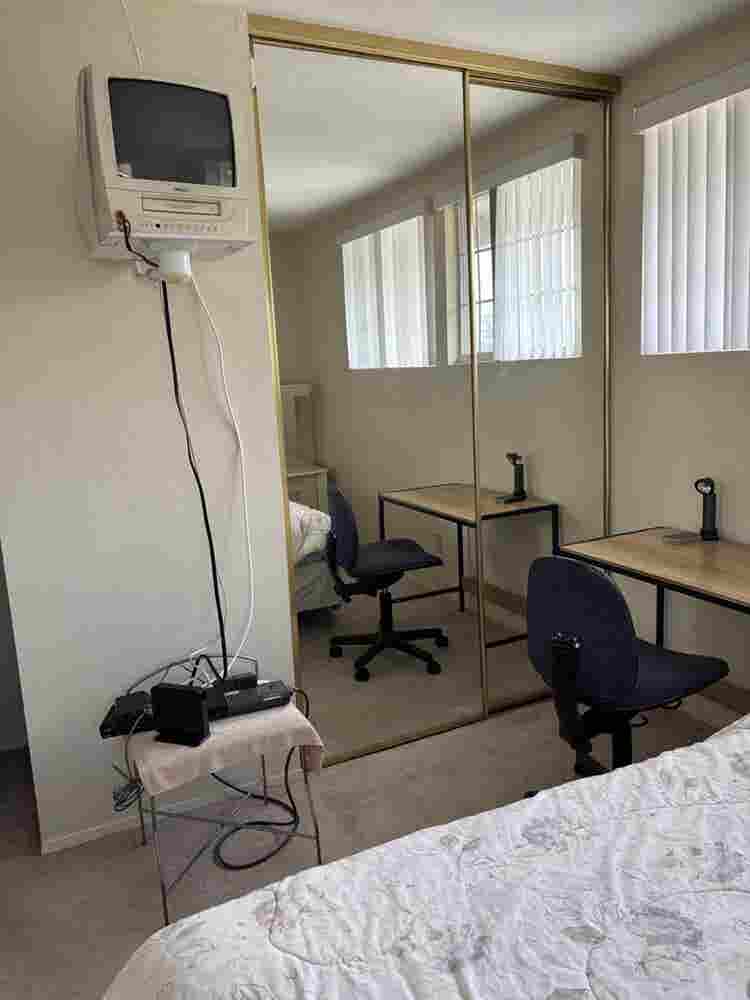 Furnished upstairs bedroom