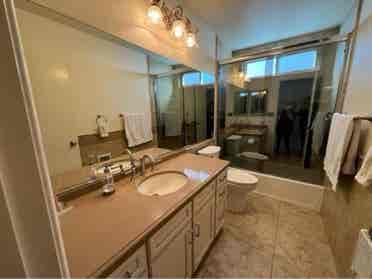 Furnished upstairs bedroom
