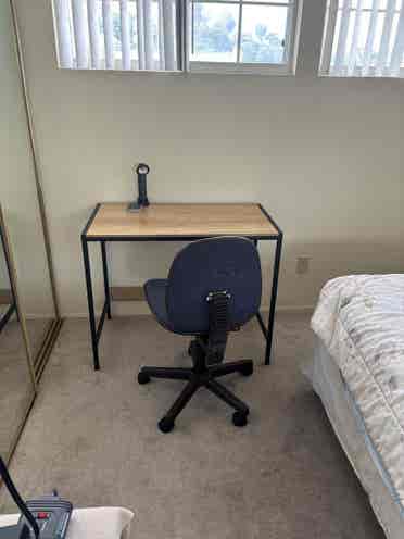 Furnished upstairs bedroom